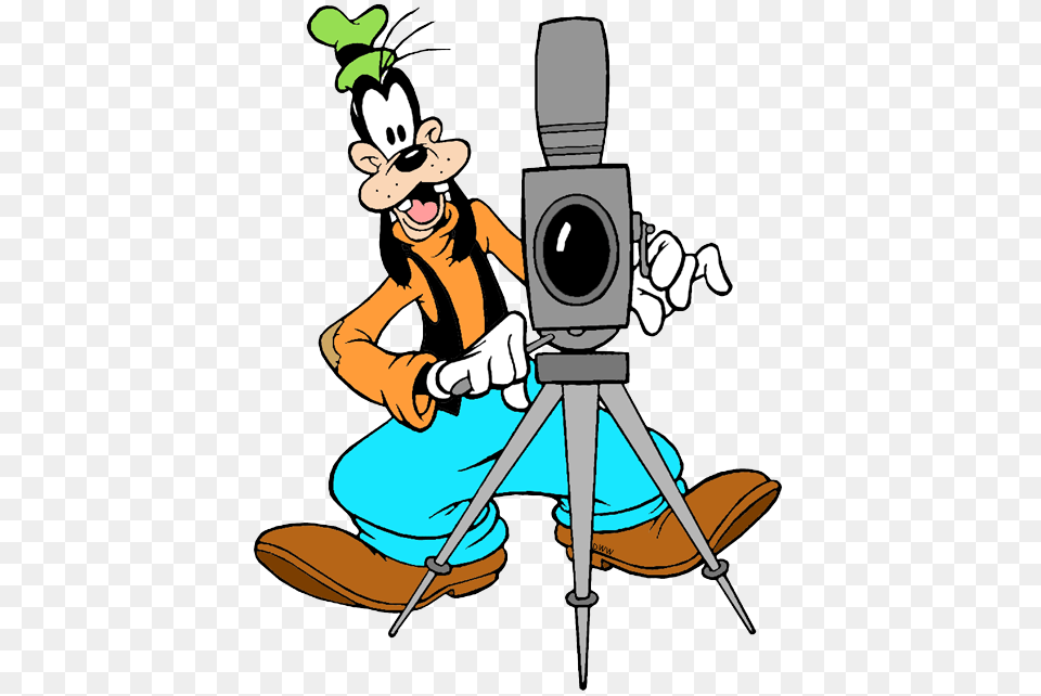 Disney Goofy Clip Art Images Disney Clip Art Galore, Photography, Tripod, Person, Photographer Png