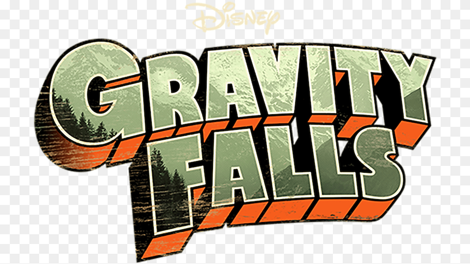 Disney Gravity Falls Logo, Art, Text Png
