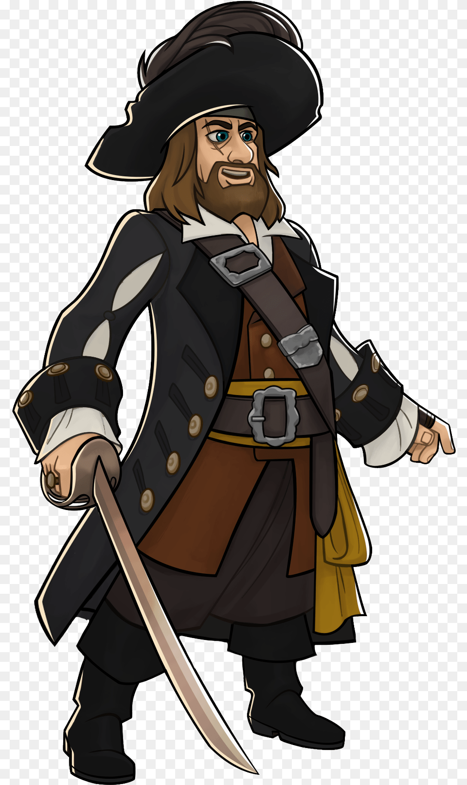 Disney Heroes Battle Mode Barbossa, Adult, Person, Man, Male Free Transparent Png