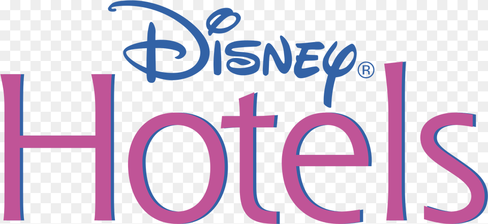 Disney Hotels Logo Disneyland Paris, Text, Light Free Transparent Png