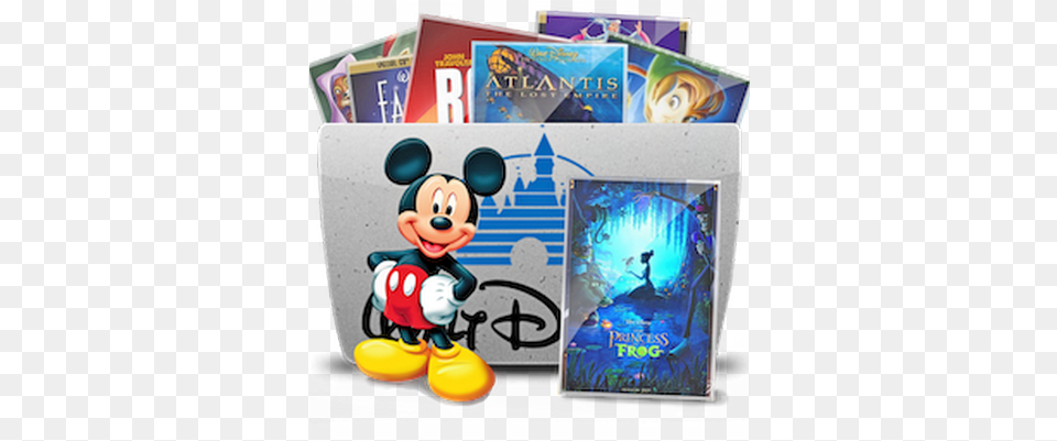 Disney Icons Folder Icon Cartoon Movie Folder Icon, Book, Publication, Comics Png