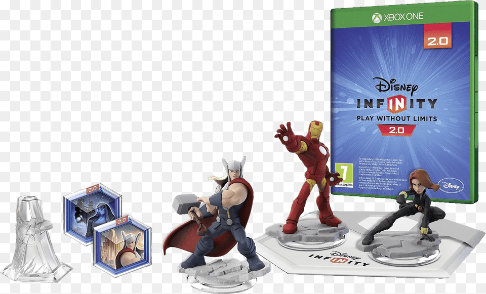 Disney Infinity 20 Starter Pack, Figurine, Publication, Book, Toy Free Png Download
