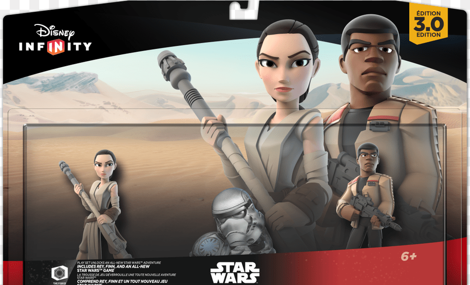 Disney Infinity 30 Star Wars The Force Awakens, Adult, Person, Woman, Female Free Png