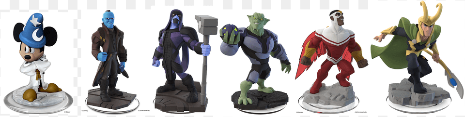 Disney Infinity Avengers Villains, Figurine, Toy, Person, Book Free Png