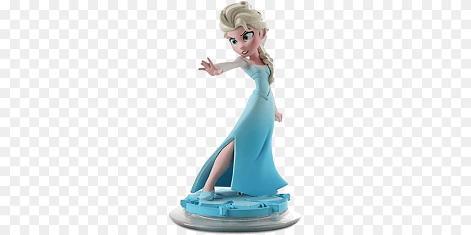 Disney Infinity Character Elsa, Figurine, Adult, Person, Female Png