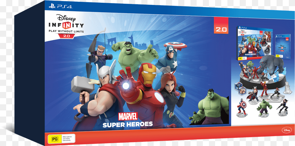 Disney Infinity Disney Infinity 20 Collectors Edition Avengers Starter, Person, Adult, Woman, Female Free Transparent Png