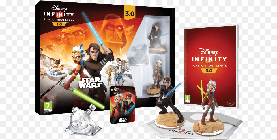 Disney Infinity Disney Infinity 30 Starter Pack, Advertisement, Adult, Poster, Person Free Transparent Png