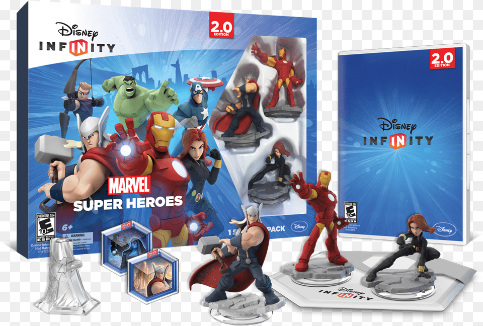 Disney Infinity Marvel Heroes Disney Infinity Marvel Super Heroes 20 Edition, Figurine, Male, Person, Child Png Image