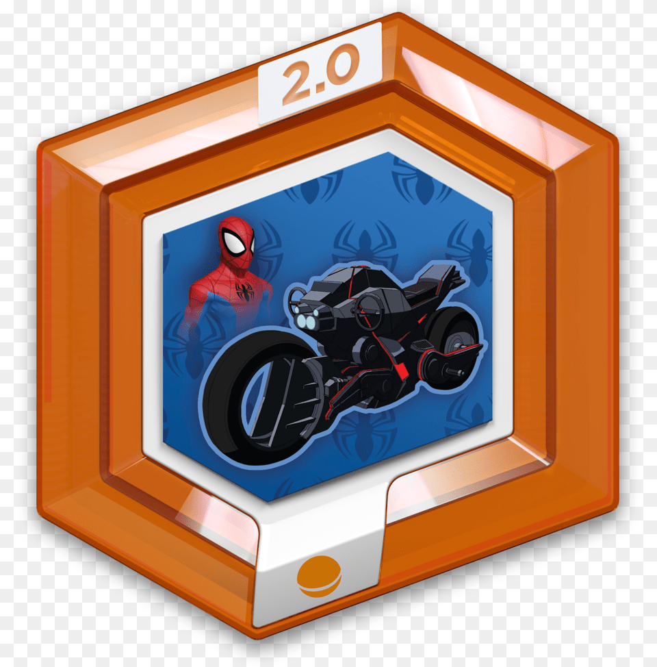 Disney Infinity Spider Cycle Disney Infinity Power Disc Spiderman, Adult, Female, Person, Woman Free Png