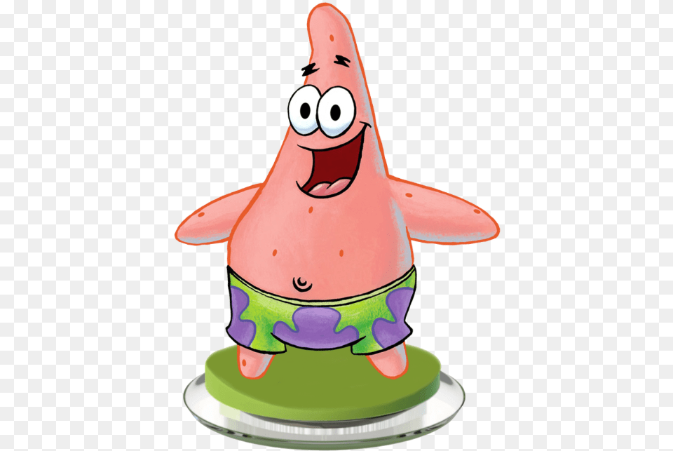 Disney Infinity Tighter Than Bark On A Tree Meme Patrick From Spongebob Squarepants, Clothing, Hat, Birthday Cake, Cake Png Image