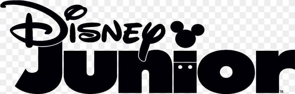 Disney Junior Logo White, Text Free Transparent Png