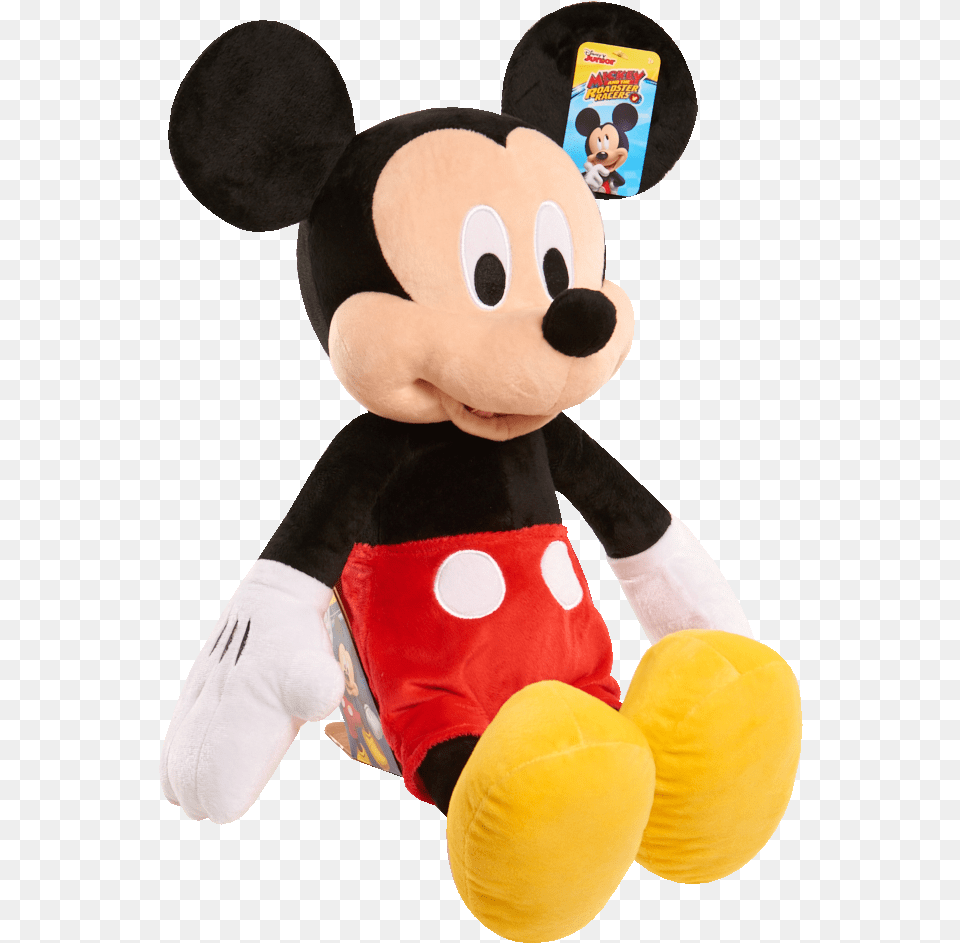 Disney Junior Mickey Amp The Roadster Racers Plush Jumbo Cartoon, Toy, Clothing, Hosiery, Sock Png