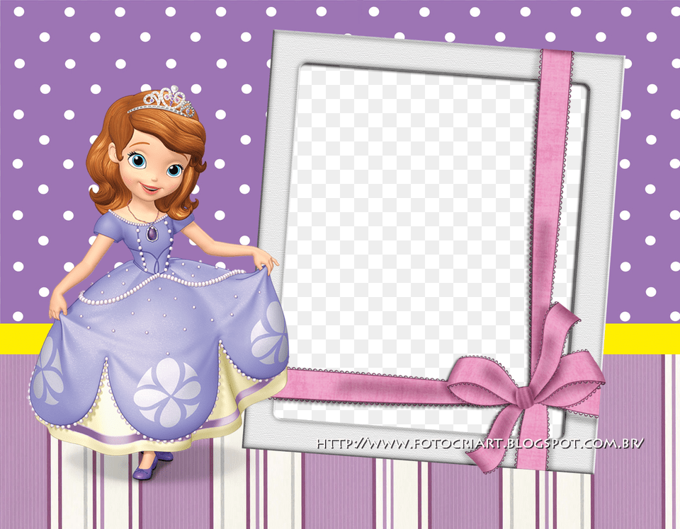 Disney Junior Sofia The First Giant Wall Decals, Doll, Toy, Face, Head Png