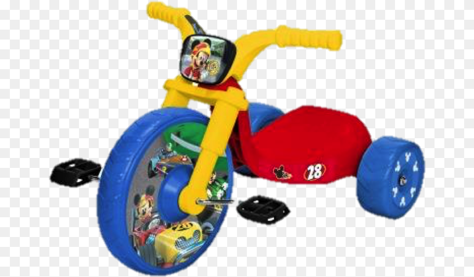 Disney Junior Tricycle, Transportation, Vehicle, Device, Grass Png Image