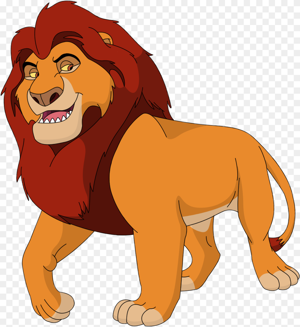 Disney Lion King Mufasa, Animal, Mammal, Wildlife, Person Png