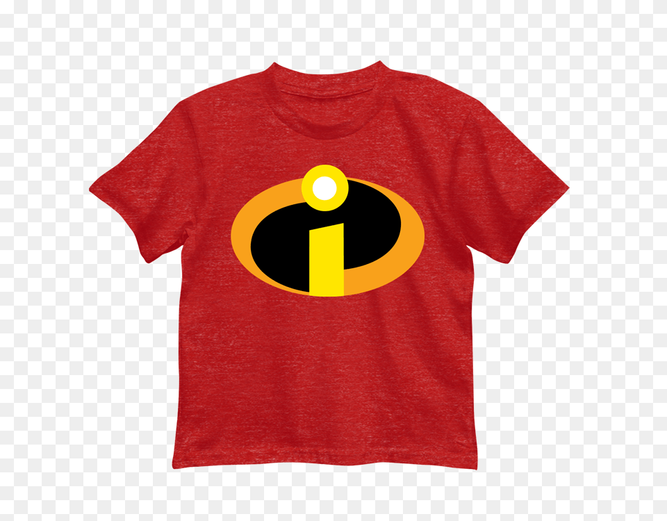 Disney Little Boys The Incredibles Logo Costume T Shirt, Clothing, T-shirt Png