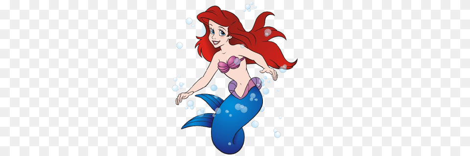 Disney Little Mermaid Ariel Clip Art Clipart, Book, Comics, Graphics, Publication Free Png Download