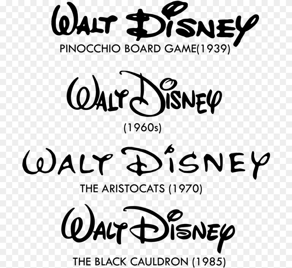 Disney Logo Image Walt Disney Logo, Gray Png