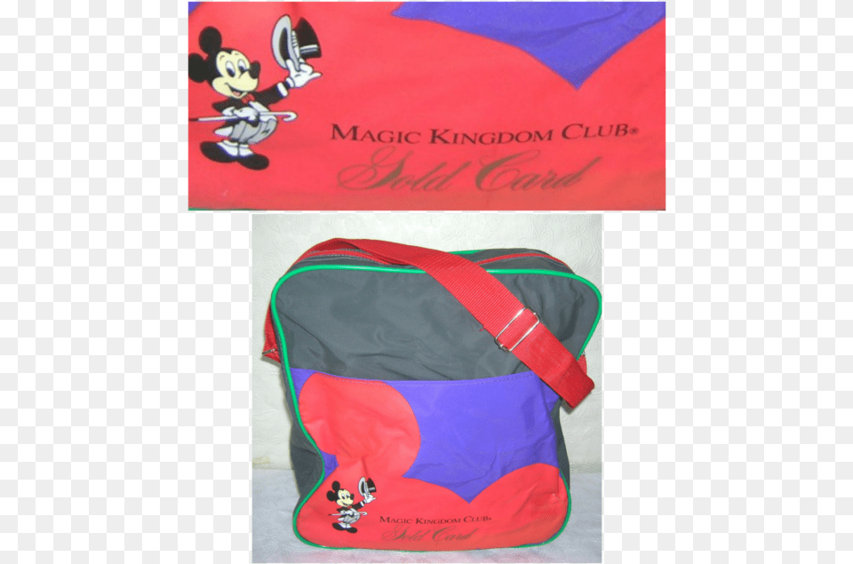 Disney Magic Kingdom Mickey Mouse Tote Bag For Gold Shoulder Bag, Accessories, Handbag, Backpack, Person Free Png