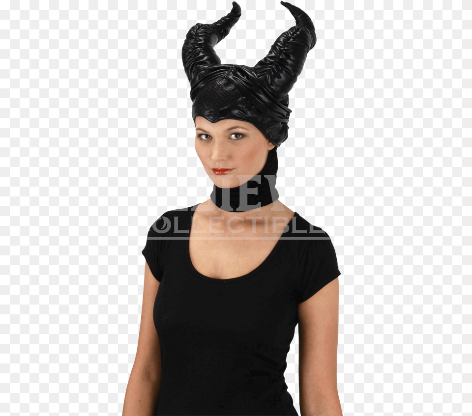 Disney Maleficent Headpiece Maleficent Hat Disney, Adult, Female, Person, Woman Free Transparent Png