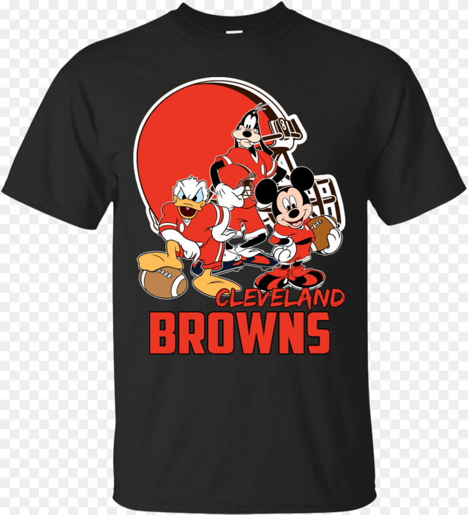 Disney Mickey Donald And Goofy Are Browns Fan Funny Motley Crue Girls Girls Girls Logo, Clothing, T-shirt, Shirt, Baby Free Png Download