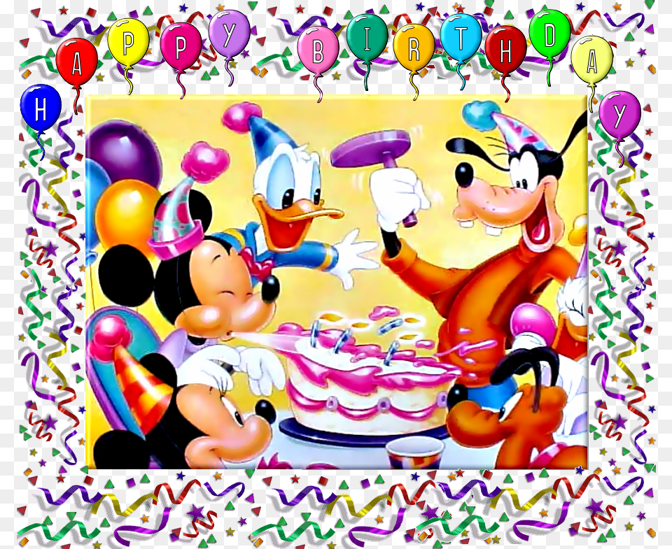Disney Mickey Mouse And Friends Birthday, Person, People, Art, Food Free Transparent Png