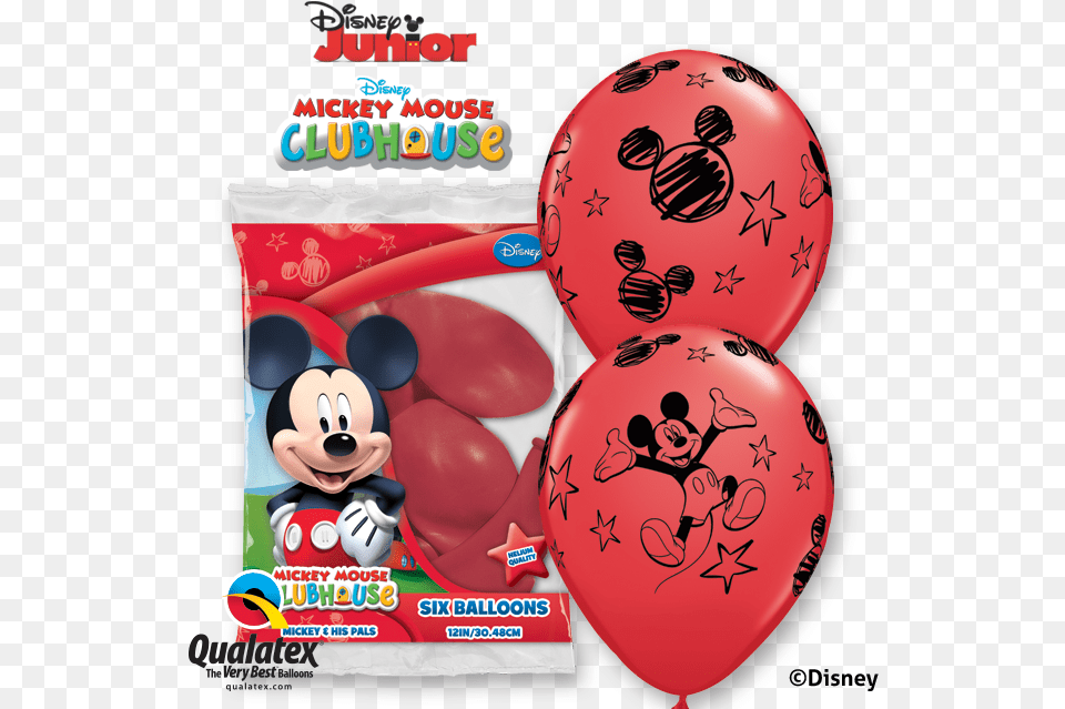 Disney Mickey Mouse And Friends Latex Balloons, Balloon Png Image