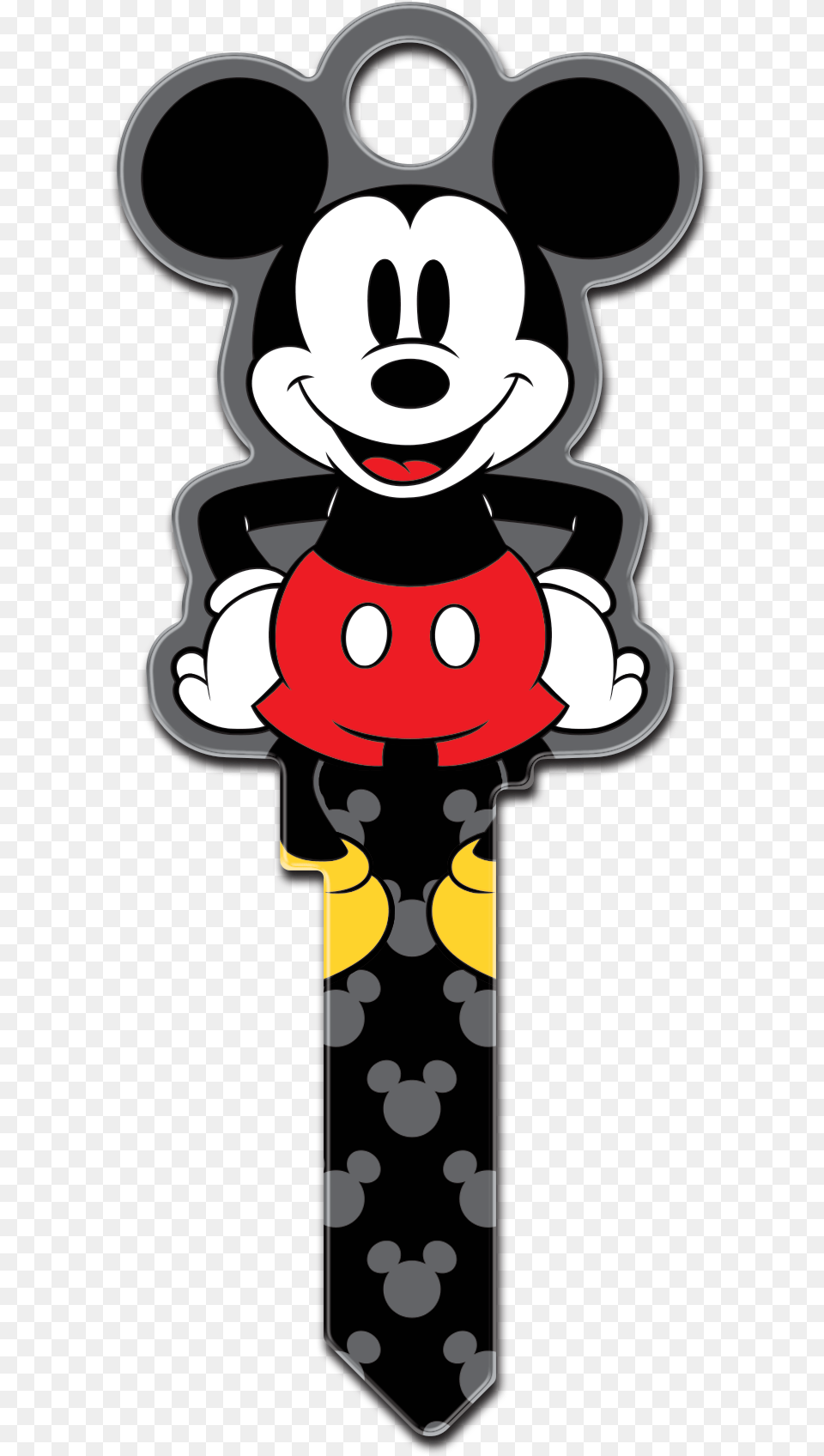 Disney Mickey Mouse Shape Licensed Painted House Key Mickey Mouse Key, Dynamite, Weapon Free Transparent Png