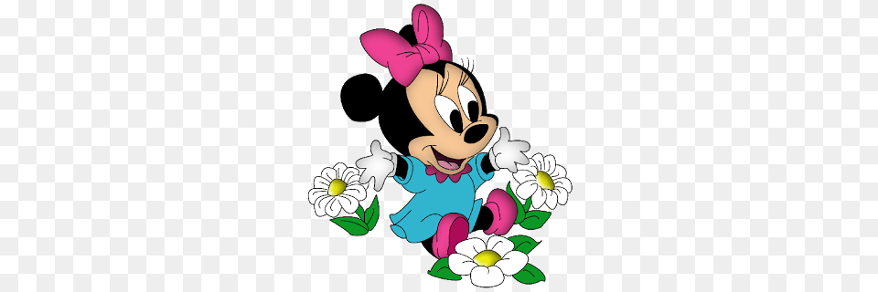 Disney Minnie Mouse, Daisy, Flower, Plant, Cartoon Free Transparent Png