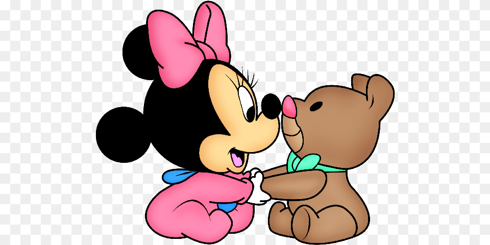 Disney Minnie Mouse Bebe, Cartoon, Baby, Person Png Image