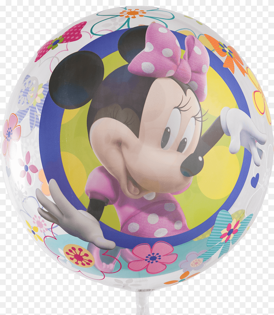 Disney Minnie Mouse Bow Tique Bubble Balloon Minnie Dance, People, Person, Head, Face Free Png