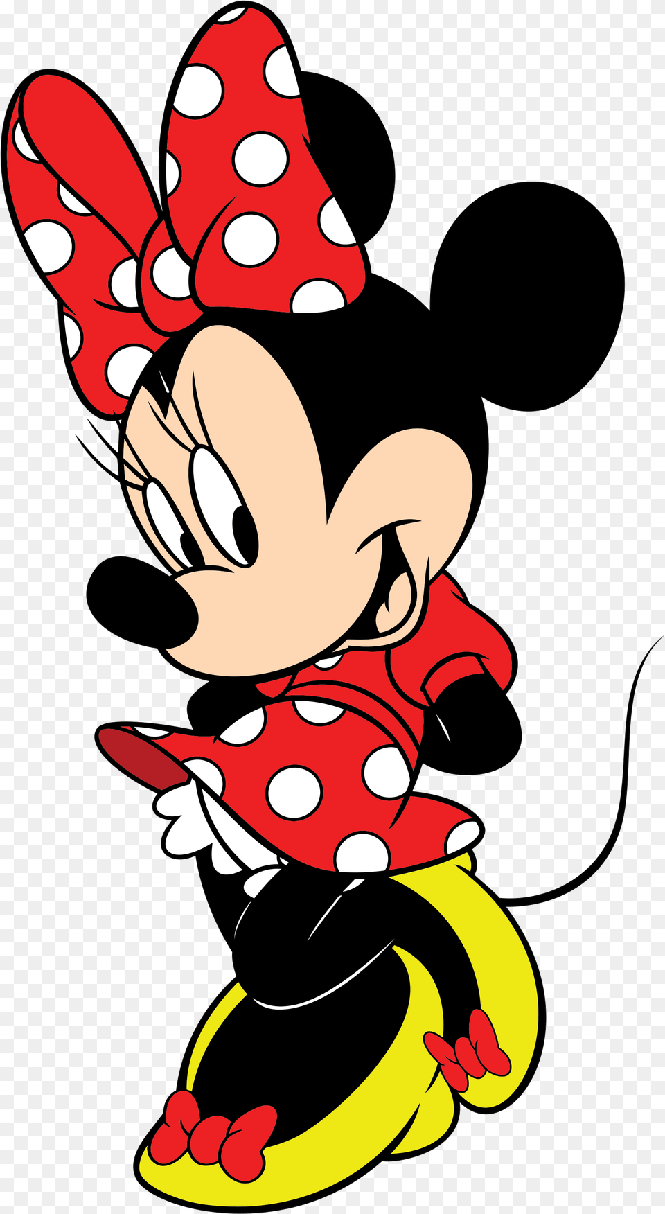 Disney Minnie Mouse Clip Art De Minnie Et Mickey, Cartoon, Banana, Food, Fruit Free Transparent Png