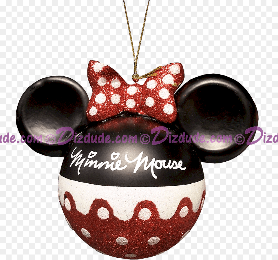 Disney Minnie Mouse Ears Christmas Tree Ornament Christmas Ornament, Accessories Free Transparent Png