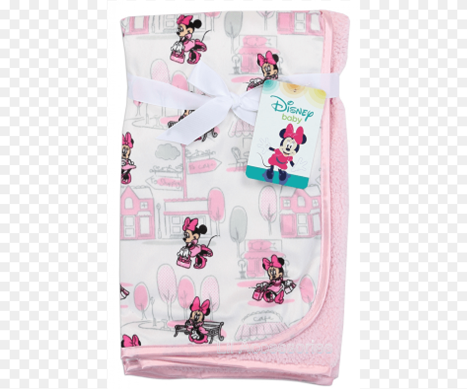 Disney Minnie Mouse Hooded Towel Making Wishes Print, Blanket, Baby, Person, Crib Png Image