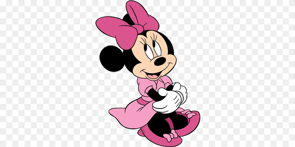 Disney Minnie Mouse Lunch Tote Box Bag Pink Glitter, Cartoon, Baby, Person Free Png Download