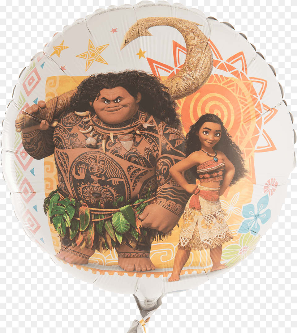 Disney Moana Balloon Moana Theme, Woman, Adult, Female, Person Free Transparent Png