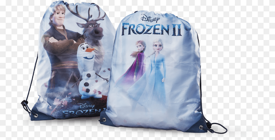Disney Movie Club Boxes Frozen 2 Logo, Bag, Girl, Backpack, Child Free Png Download