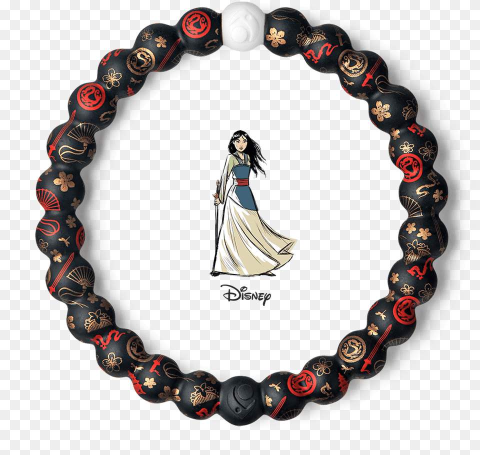 Disney Mulan Lokai Lokai Bracelet, Accessories, Jewelry, Person, Woman Png Image