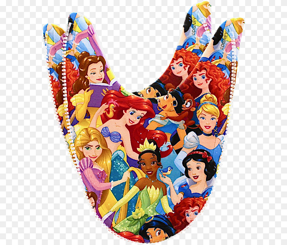 Disney Multi Princess Mix N Match Zlipperz Setclass Disney Characters Mix, Baby, Person, Face, Head Png Image