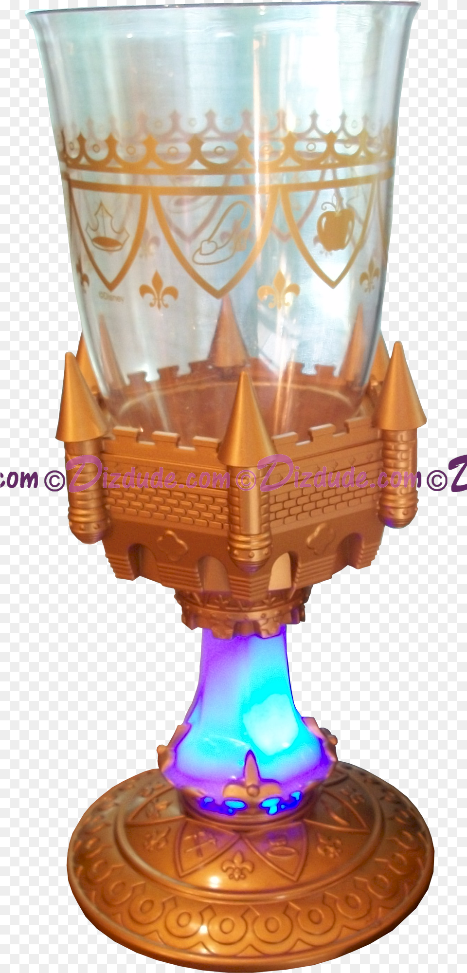 Disney New Fantasyland Light Up Souvenir Glass For Our Guest Restaurant Souvenir Cup, Goblet Png Image