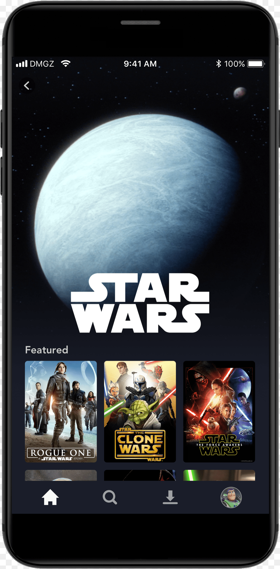 Disney On Mobile Star Wars, Electronics, Mobile Phone, Phone, Person Png