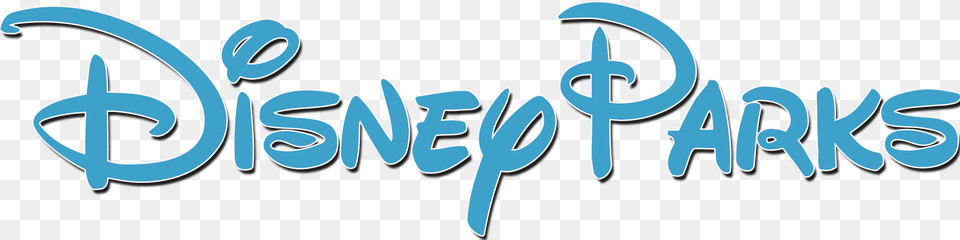 Disney Parks Logo, Text, Handwriting Free Transparent Png