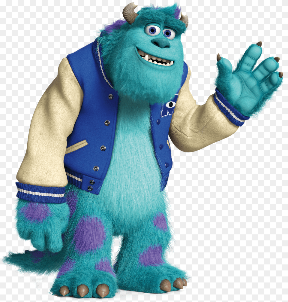 Disney Personajes Sulley Monsters University, Mascot, Clothing, Glove, Baby Png