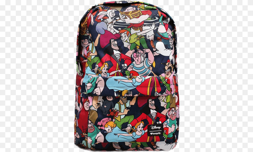 Disney Peter Pan Loungefly Backpack, Bag, Baby, Person Free Png Download