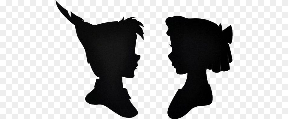 Disney Peter Pan Silhouette, Animal, Fish, Sea Life, Shark Png Image