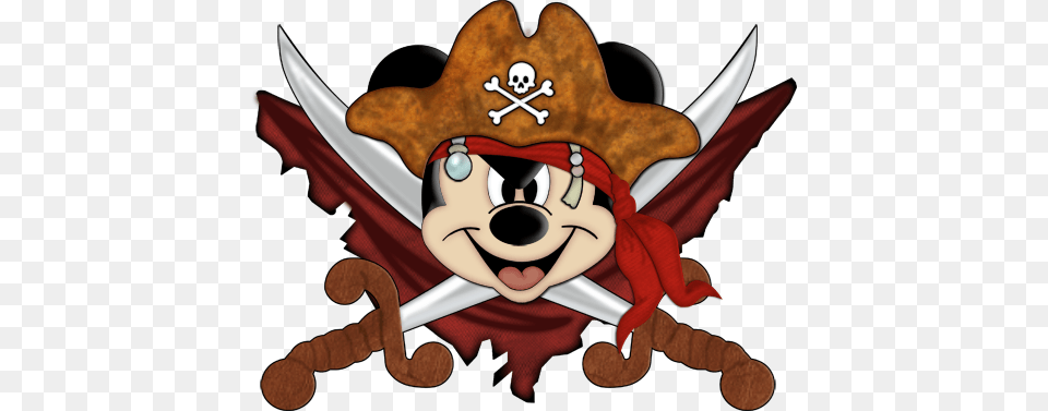 Disney Pirate Mickey Clipart Mickey Pirata, Cartoon, Baby, Person Png Image