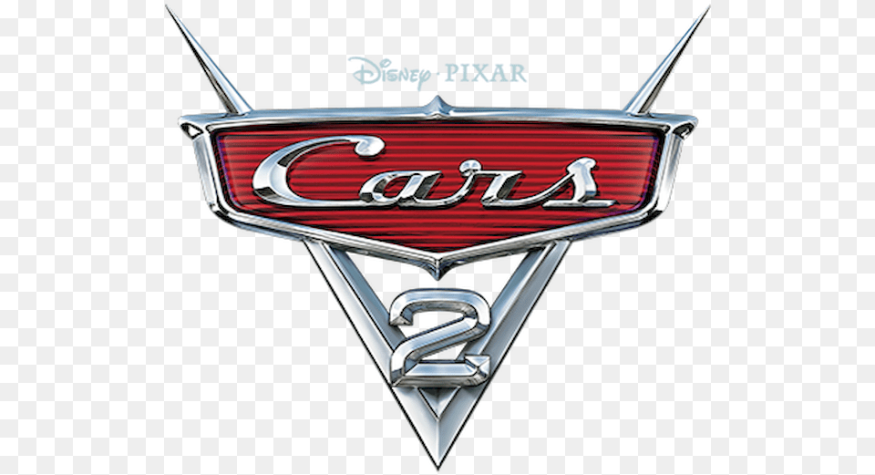Disney Pixar Cars 2 Logo, Badge, Emblem, Symbol, Car Free Png Download