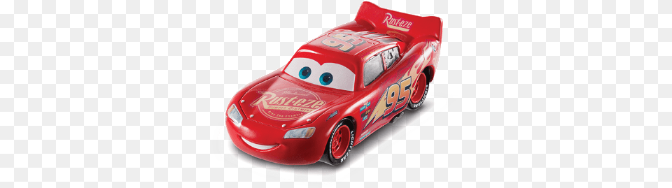 Disney Pixar Cars 3 Die Cast Character Vehicles Cars 3 Lightning Mcqueen Mattel, Alloy Wheel, Vehicle, Transportation, Tire Free Png