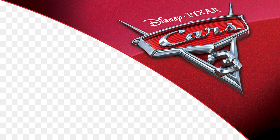 Disney Pixar Cars 3 Junior Moon Diecast, Logo, Emblem, Symbol Free Png Download