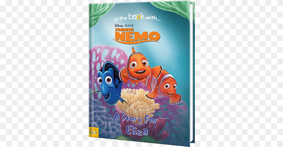 Disney Pixar Finding Nemo Book, Animal, Fish, Sea Life, Advertisement Png